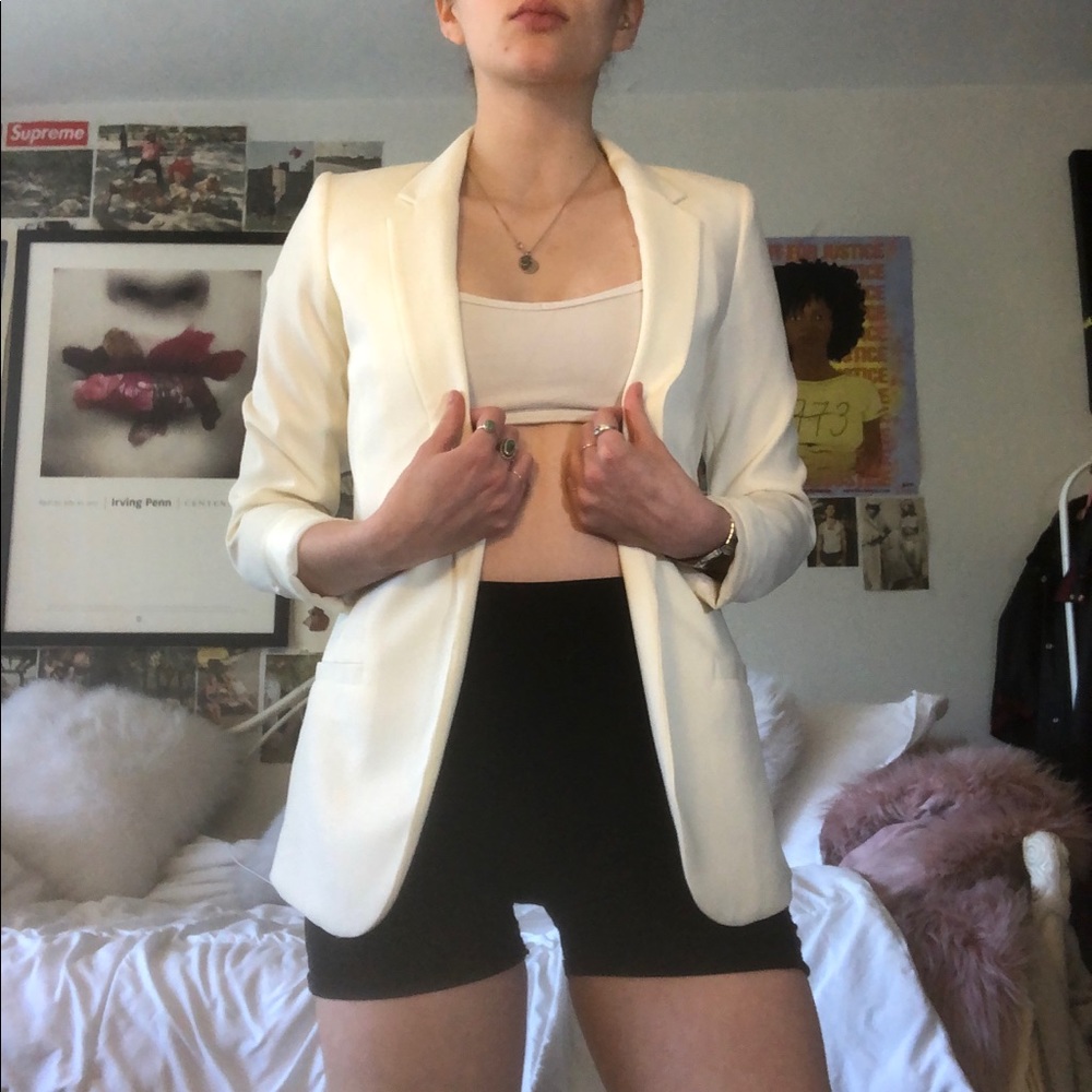 White blazer high fashion
